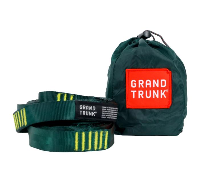 Grand Trunk Trunk Hammock Suspension Straps - Multiple Colors FORESTGREEN