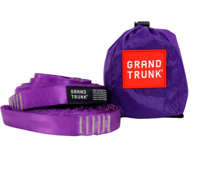 Grand Trunk Trunk Hammock Suspension Straps - Multiple Colors PURPLE