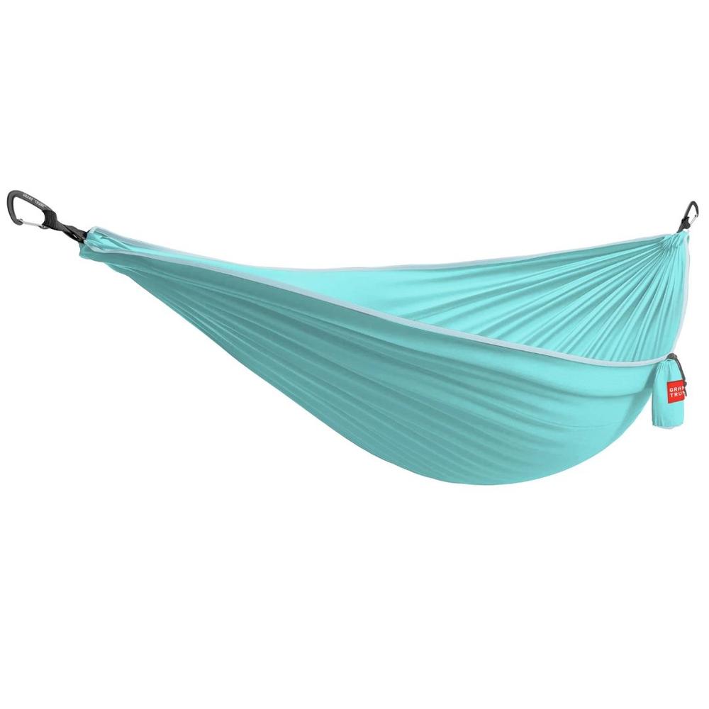 Grand Trunk TRUNKTECH™ Hammock Double, Printed - Multiple Colors AQUA/ICEGREY