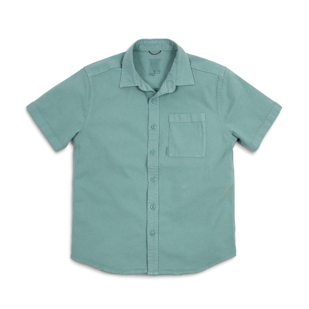 Topo Designs Men's Dirt Shirt Short Sleeved Button Up SAGE