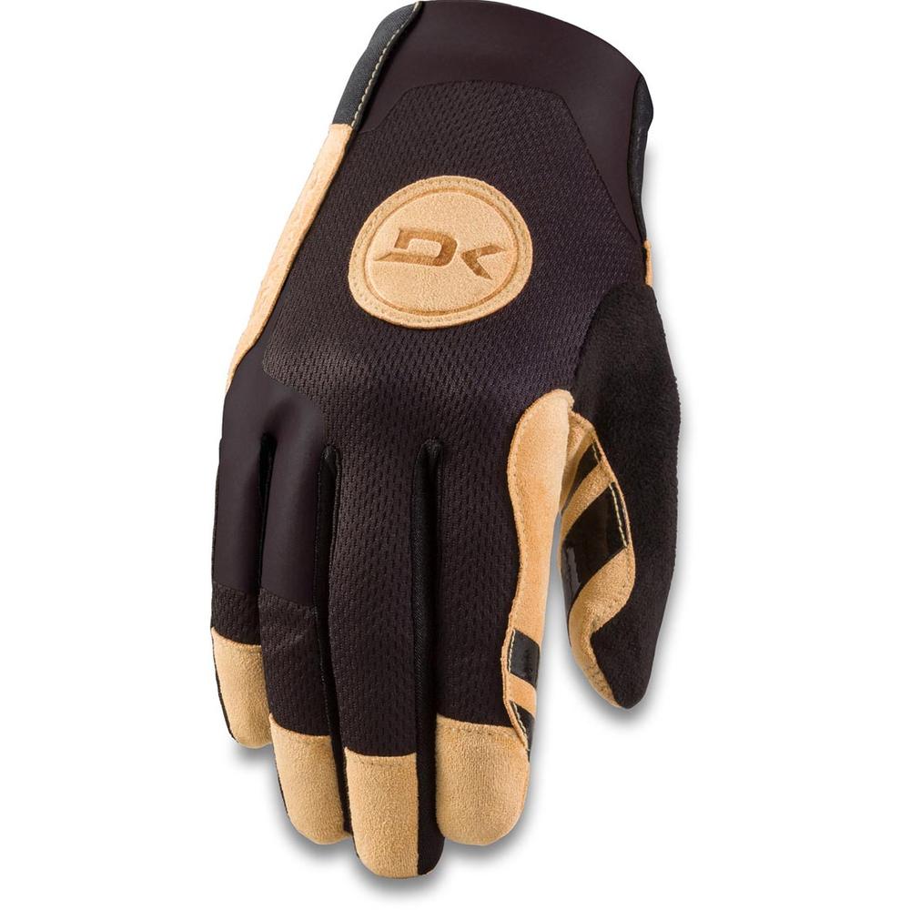 Dakine Men's Covert MTB Bike Gloves - Black & Tan BLACK/TAN