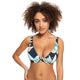Roxy Printed Beach Classic Underwire D-Cup Bikini Top MOODINDIGOVENTURA