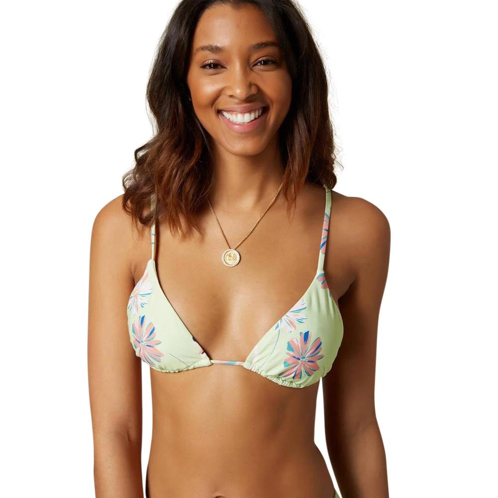  O ' Neill Women's Cayo Brook Floral Triangle Bikini Top