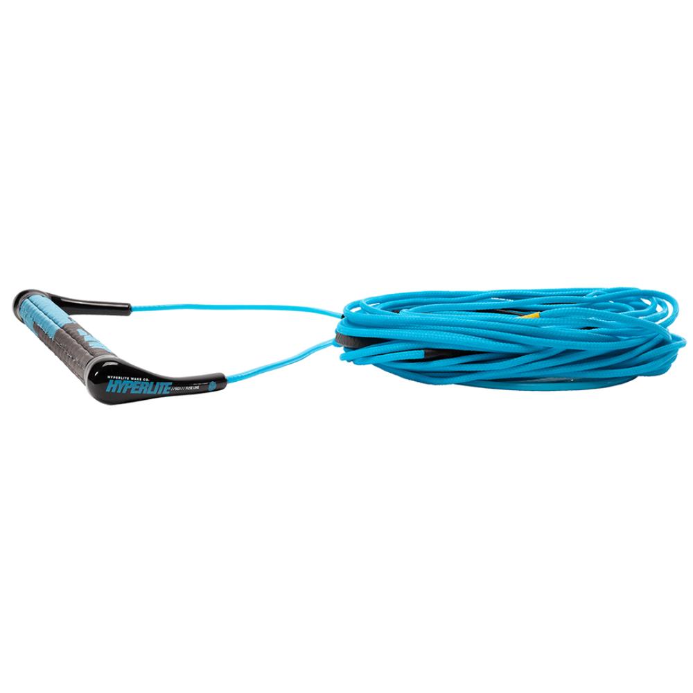 Hyperlite SG Wakeboard Handle with 70' Fuse Line 2023 BLUE