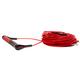 Hyperlite SG Wakeboard Handle with 70' Fuse Line 2024 RED