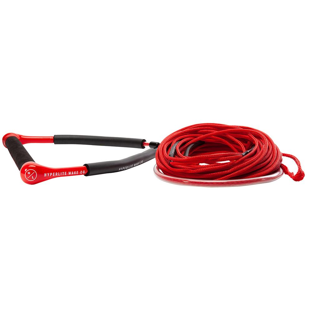  Hyperlite Sg Wakeboard Handle With 70 ' Fuse Line Red