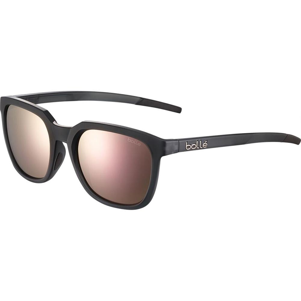  Bollé Talent Matte Crystal Black/Brown Pink Polarized Sunglasses