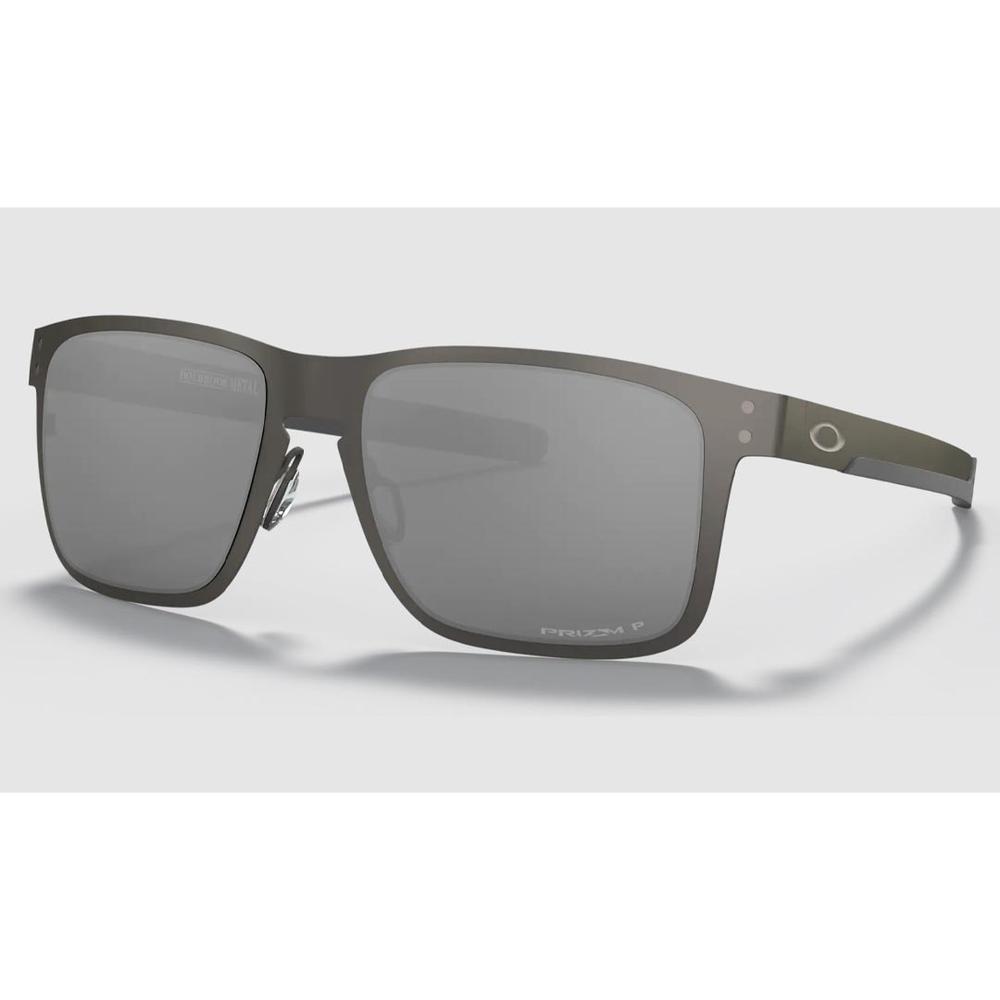 Oakley Holbrook Matte Gunmetal/Prizm Black | Polarized Sunglasses