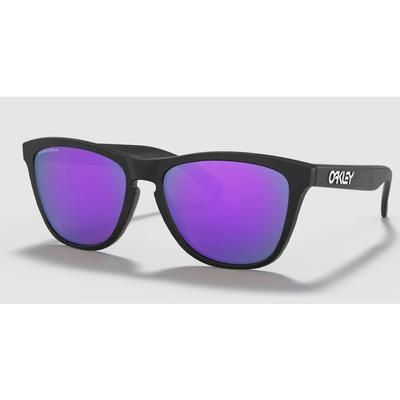 Oakley Frogskins Matte Black Prizm/Violet Sunglasses