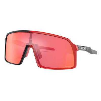 Oakley Surto Matte Black Redline/Prizm Trail Torch Sunglasses