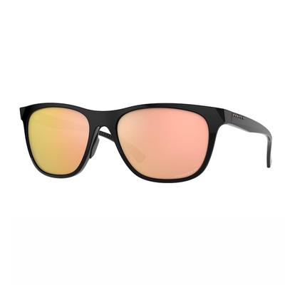 Oakley Leadline Polished Black/Prizm Rose Gold Polarized Sunglasses