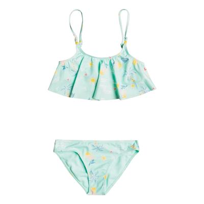 Roxy Girls' 2-7 Mermaid Spirit Flutter Bikini Set