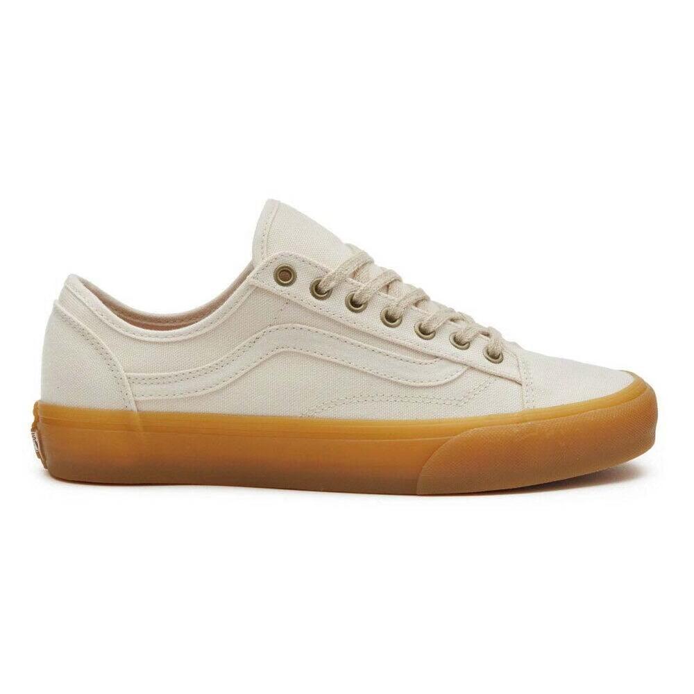 Vans Natural/Double Light Gum Eco Theory Authentic SF Shoes ...