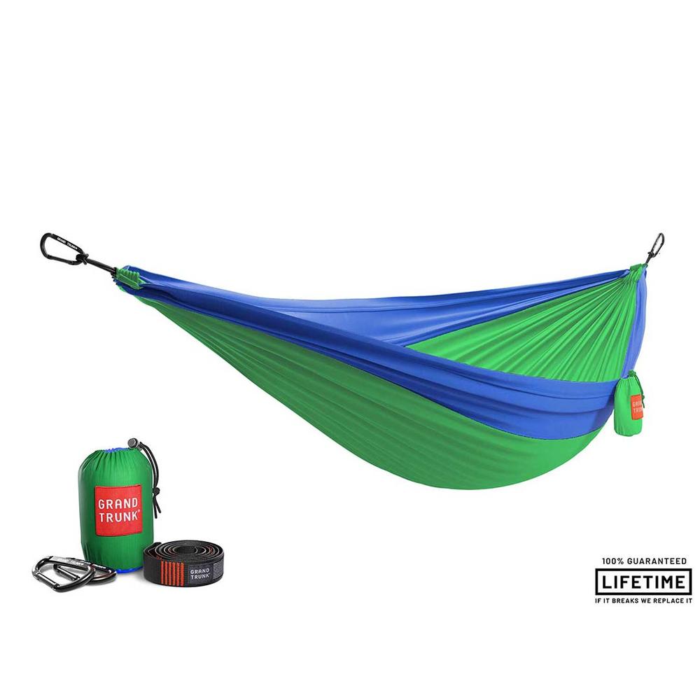 PRICED TO SELL Hammock 100% Parachute Material Backpackers Single Dark Blue 