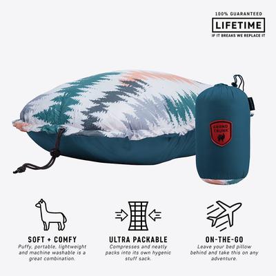 Grand Trunk Puffy Adjustable Travel Pillow - Multiple Colors
