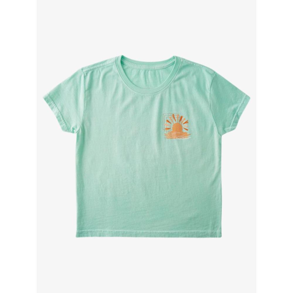  Roxy Girls ' 4- 16 Sunset And Squares T- Shirt
