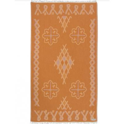 HONEY STAMPLED MOROCCAN TOWEL  WS