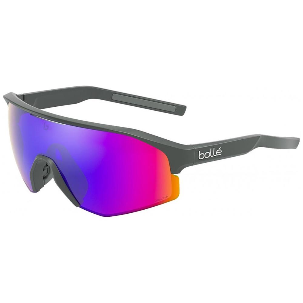  Bollè Lightshifter Xl Titanium Matte/Volt Ultraviolet Polarized Sunglasses