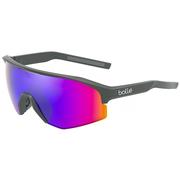 Bollè Lightshifter XL Titanium Matte/Volt Ultraviolet Polarized Sunglasses