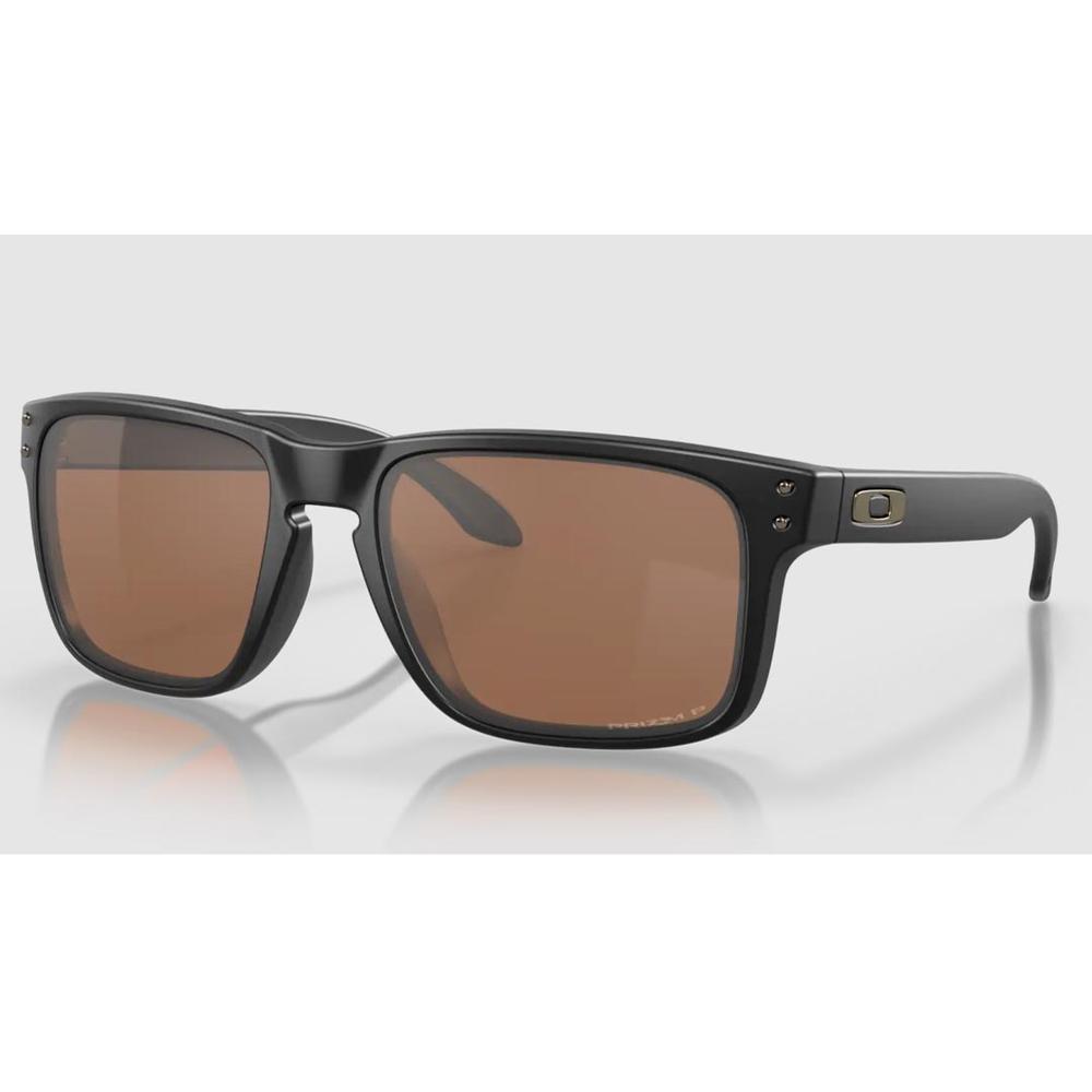  Oakley Holbrook Matte Black/Prizm Tungsten Polarized Sunglasses