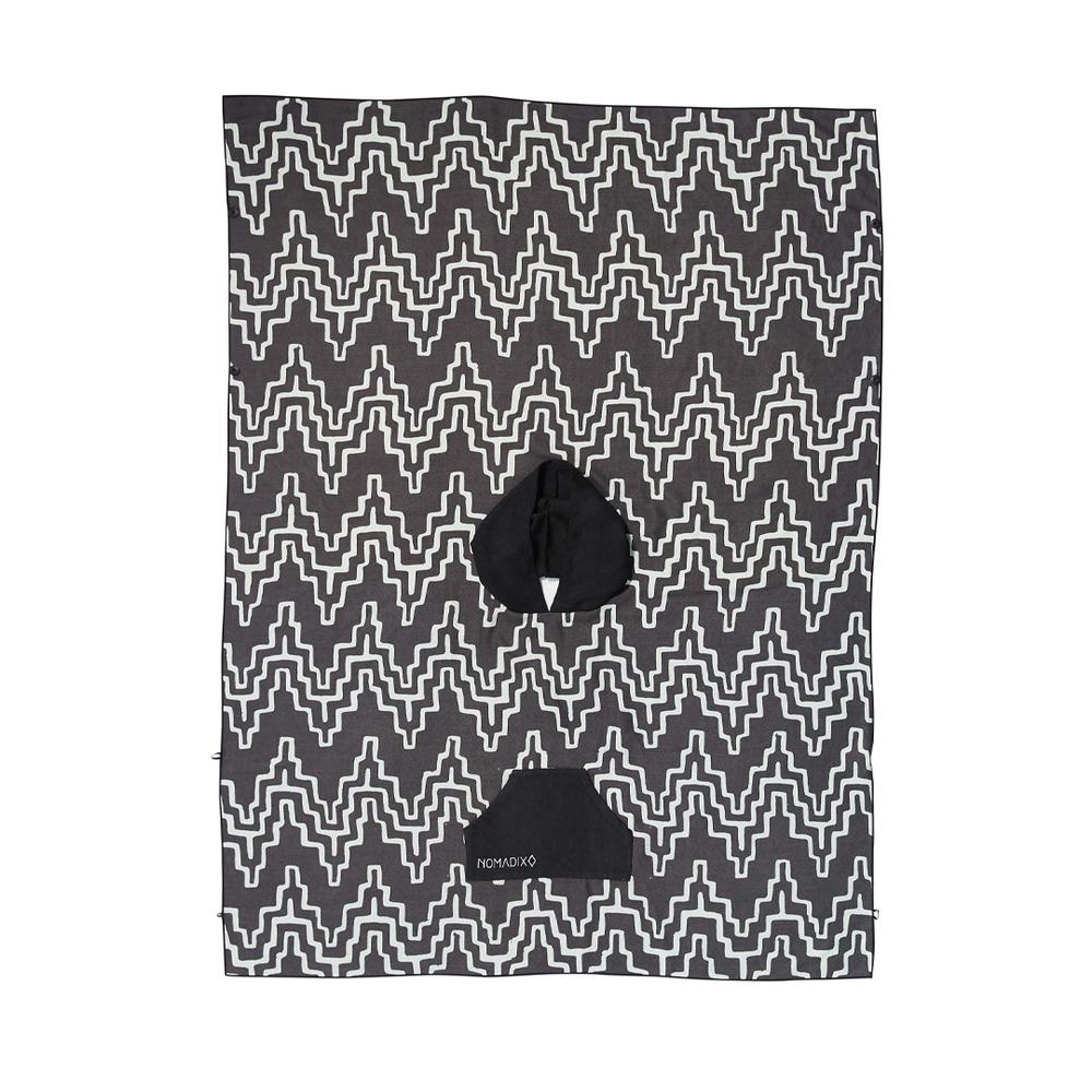  Nomadix Cocora Black Poncho Towel