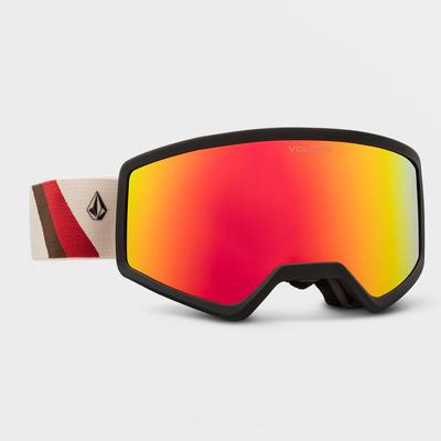 Volcom Stoney Snow Goggles - Red Earth / Red Chrome