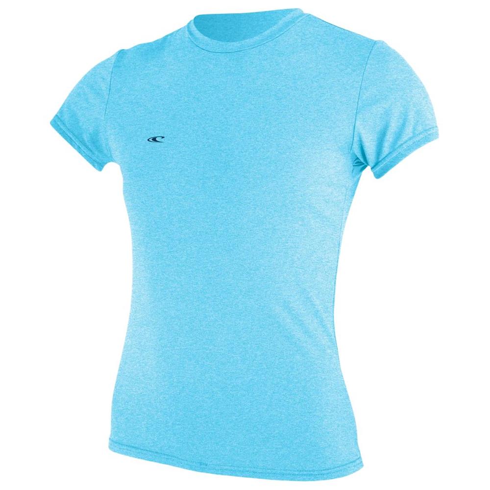 O'Neill Women's Hybrid Short Sleeve Sun Shirt TURQUOISE