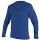 O'Neill Youth Basic Skins UPF 50+ Long Sleeve Sun Shirt PACIFIC