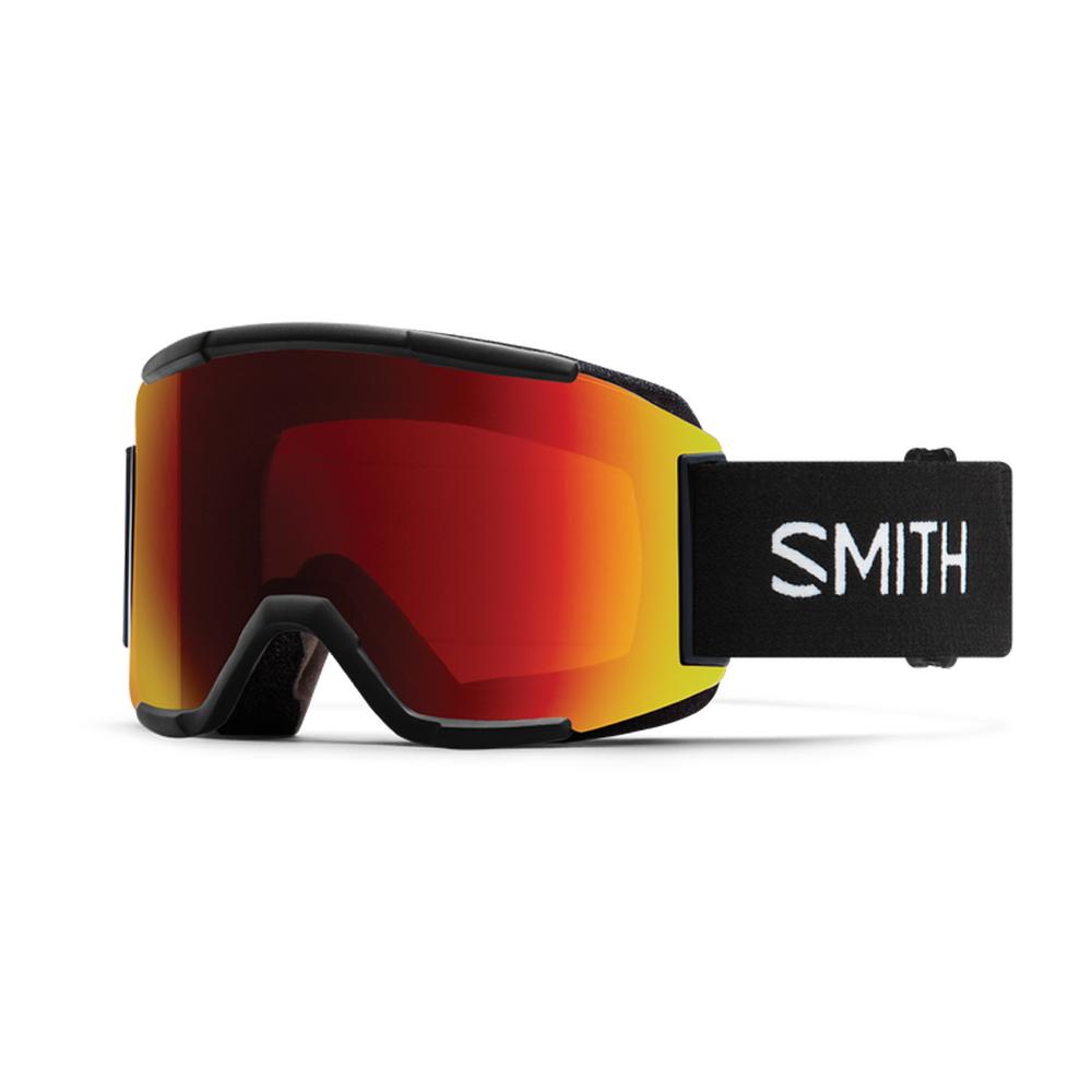  Smith Squad Snow Goggles - Black/Chromopop Sun Red Mirror