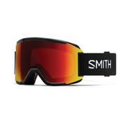 Smith Squad Snow Goggles - Black / ChromoPop Sun Red Mirror