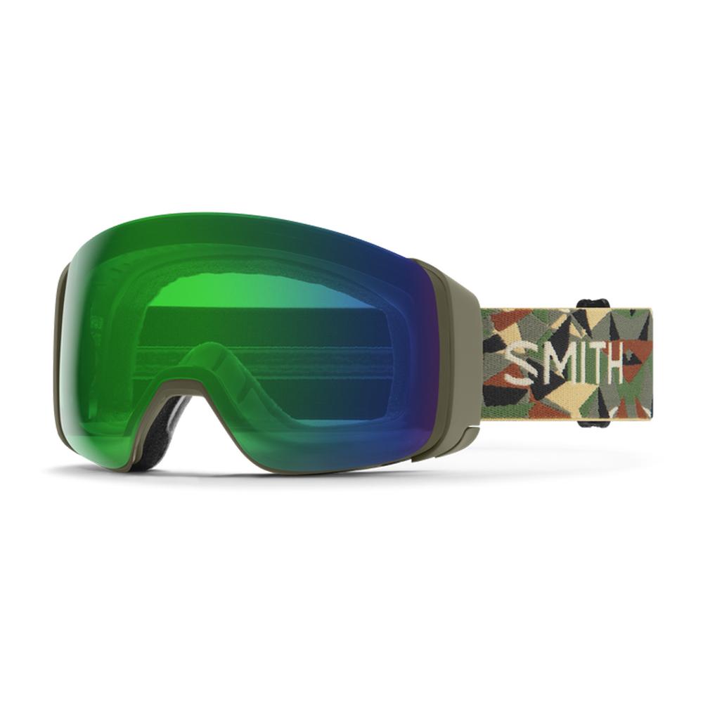 Smith 4D MAG Snow Googles - Alder Geo Camo / ChromoPop Everdayy Green Mirror NA