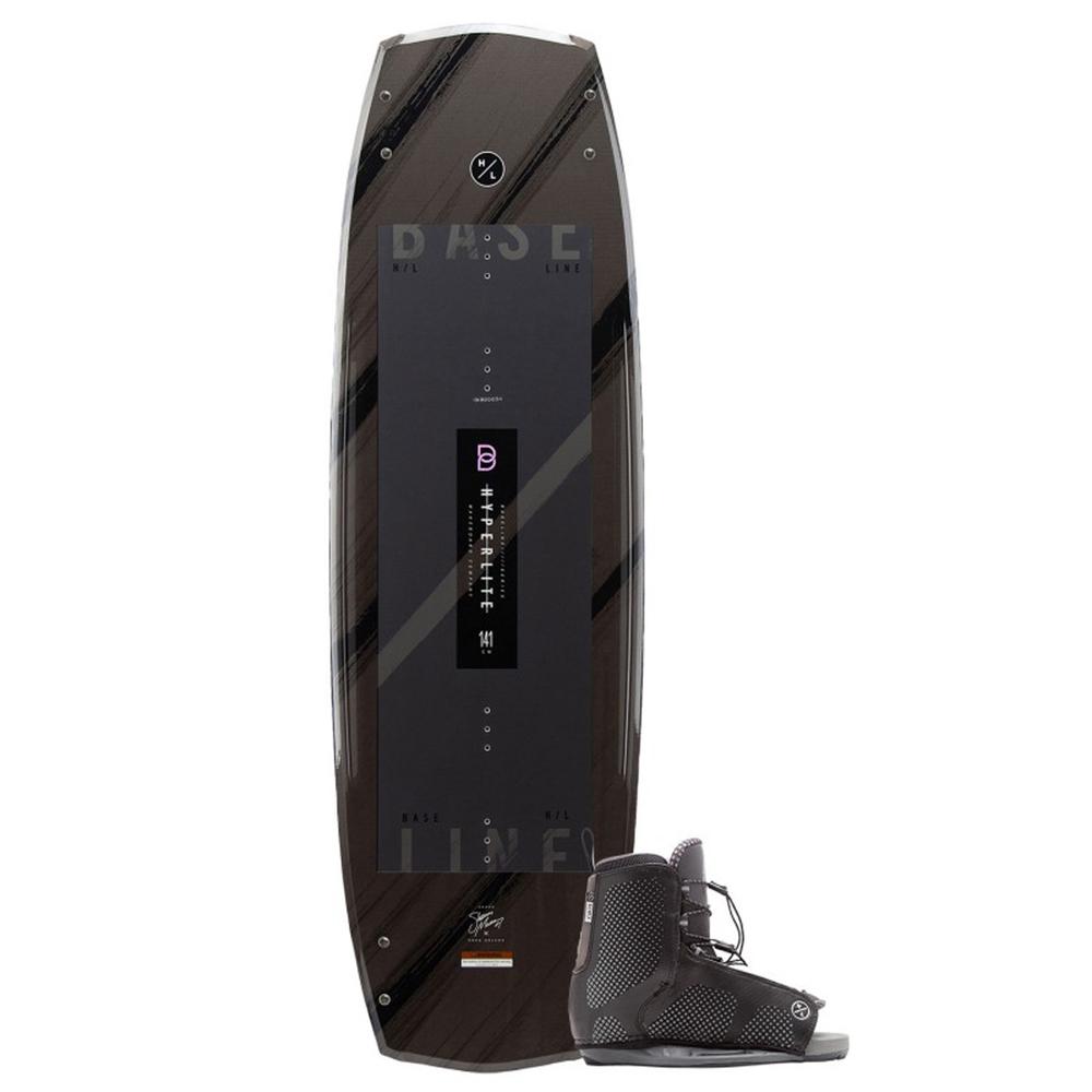 Hyperlite Baseline 136 Wakeboard W/ Black Remix 710.5 Bindings 2020