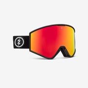 Electric Kleveland Snow Goggles - Matte Black / Red Chrome + Bonus Lens