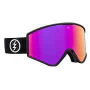 Electric Kleveland S. Snow Goggles - Matte Black / Purple Chrome + Bonus Lens