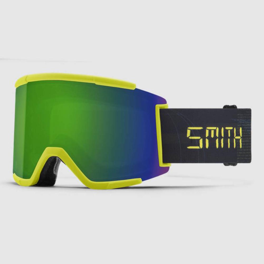  Smith Squad Xl - Neon Yellow Digital/Chromapop Sun Green Mirror