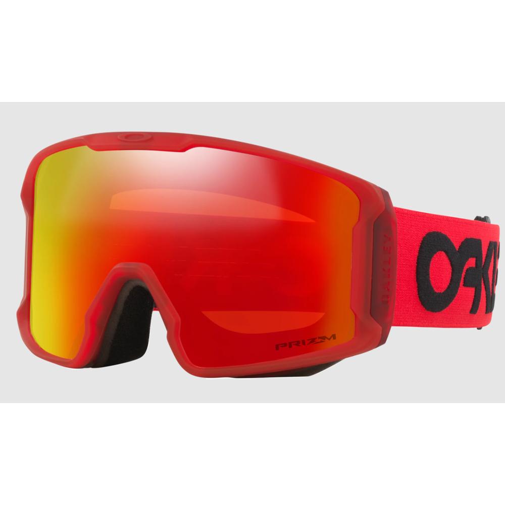  Oakley Line Miner L Snow Goggles - Redline/Prizm Snow Torch Iridium