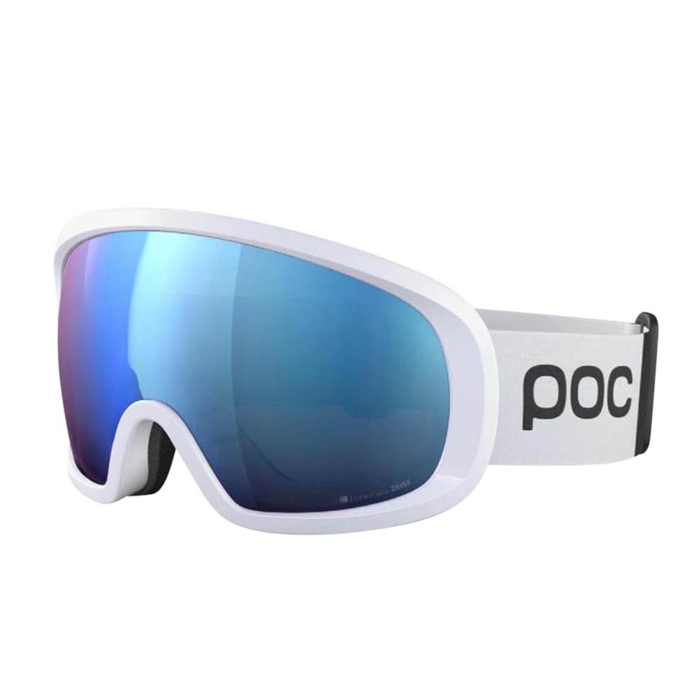  Poc Fovea Mid Clarity Comp Snow Goggles - Hydrogen White/Spektris Blue