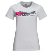 Jack Wolfskin Women's Rainbow Wolf T-Shirt