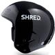 SHRED. Basher Snow Helmet BLACK