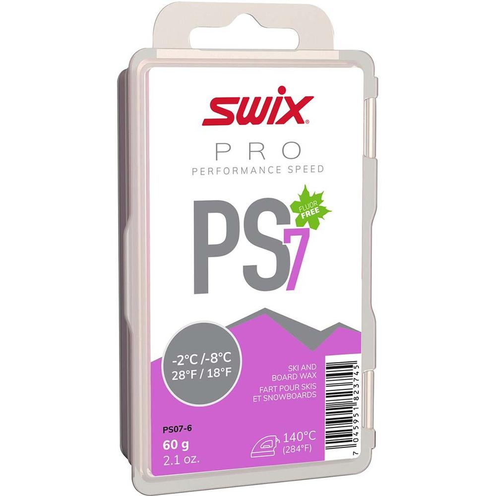  Swix Ps7 Performance Speed Wax Violet, 28 ° F/18 ° F, 60g