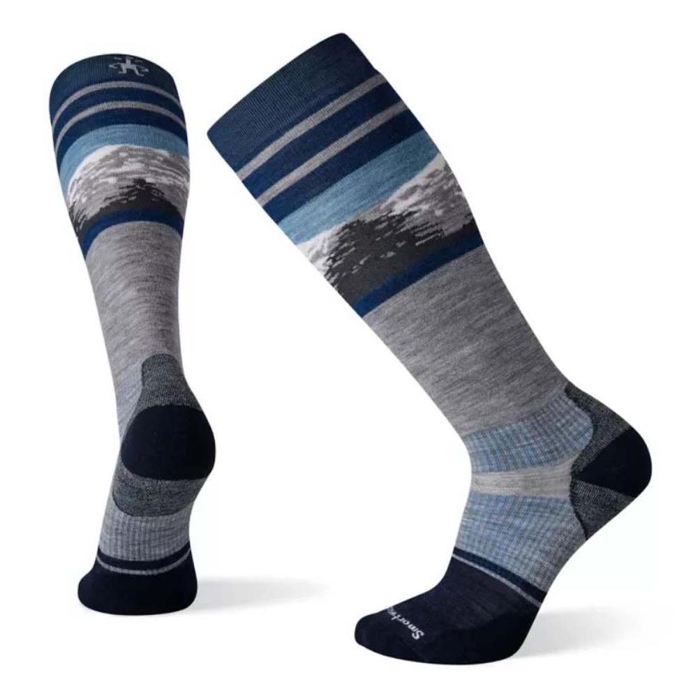  Smartwool Men's Snow Targeted Cushion Pattern Over The Calf Socks