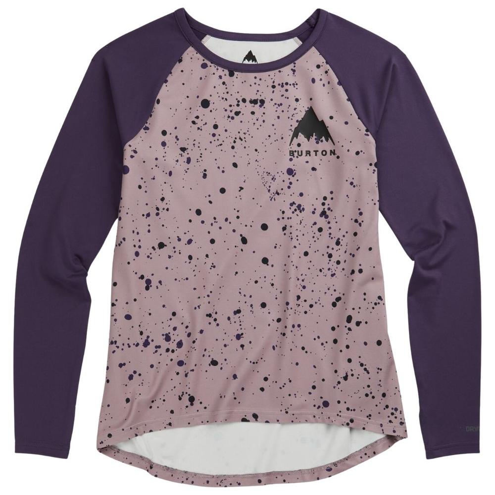 Burton Women's Roadie Base Layer Tech T-Shirt ELDERBERRY/VIOLET