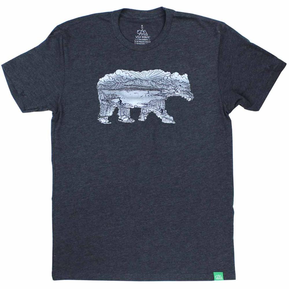  Wild Tribute Men's Grizzly Lake T- Shirt