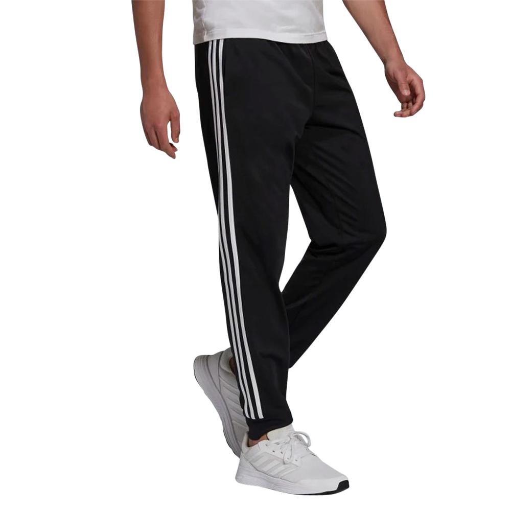 Adidas Men's Essentials Warm- Up Tapered 3- Stripes Track Pants