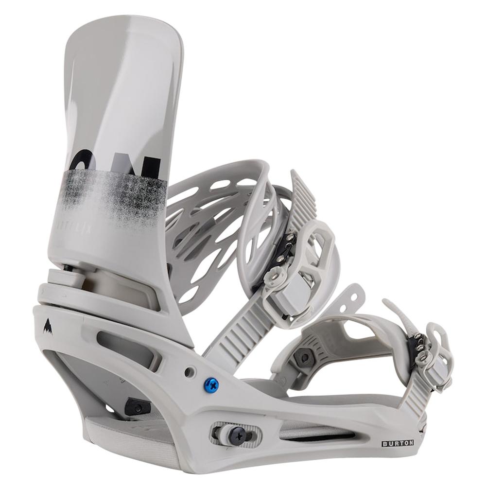 Burton Men's Cartel X Re:Flex Snowboard Bindings 2025 GRAY/LOGO