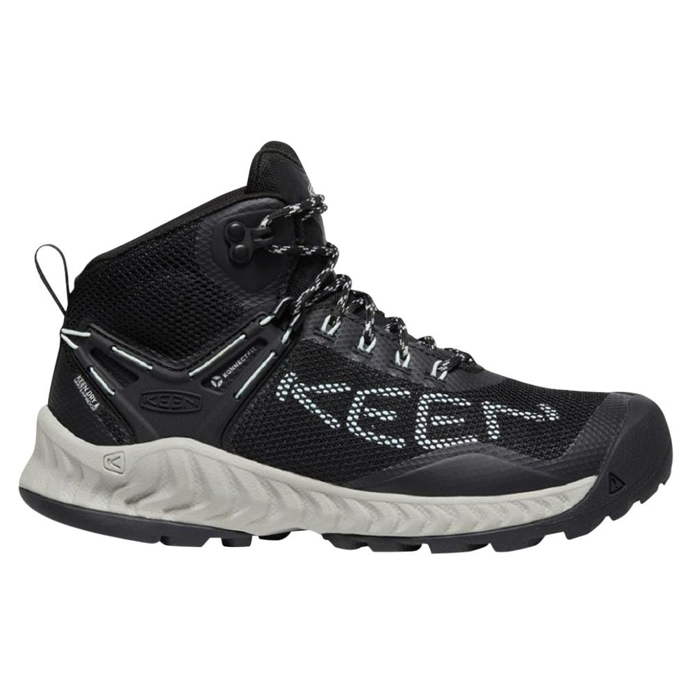 Keen Women's NXIS Evo Waterproof Boots BLK/BLUEGLASS