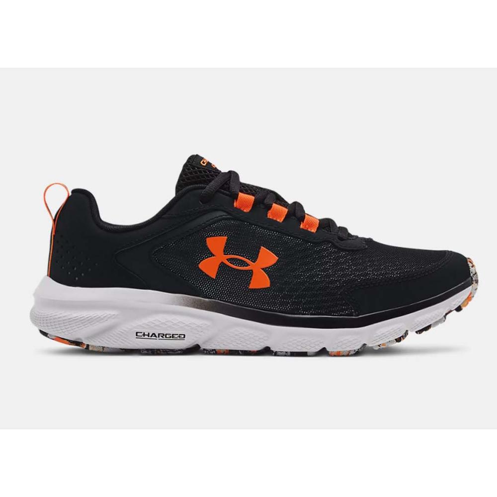 Under Armour Men's Charged Assert 9 Marble Running Shoes BLACKHALOGRAYBLA