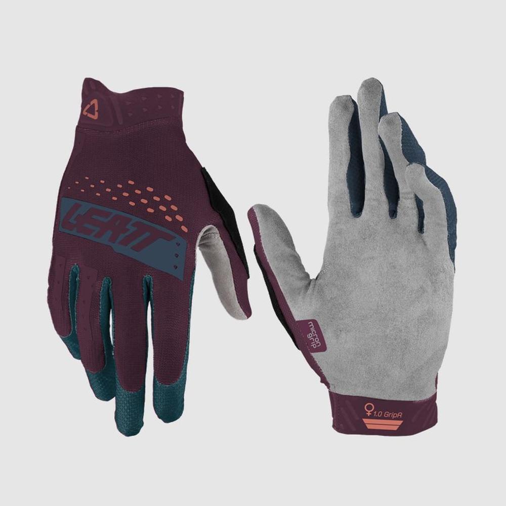 Leatt Women's MTB 1.0 GripR V22 Gloves DUSK