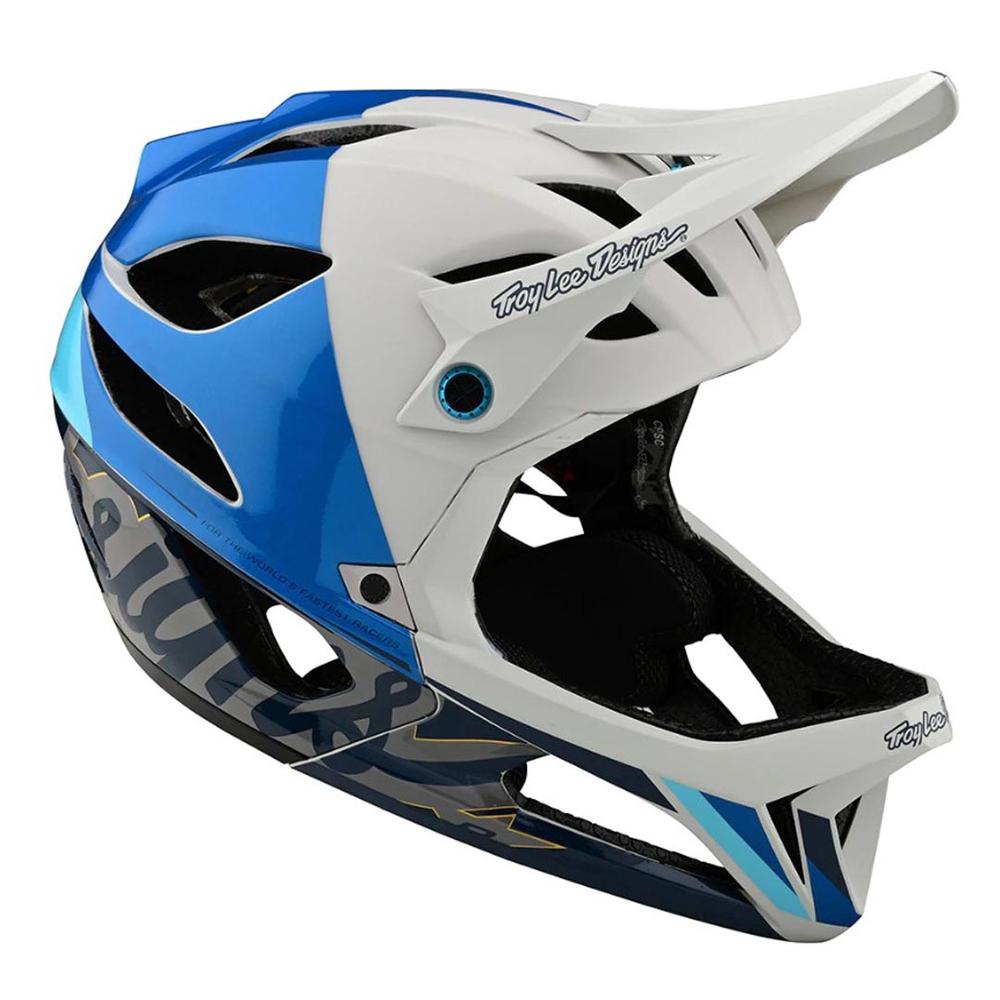 Troy Lee Designs Stage Helmet w/MIPS Nova Slate Blue NOVA