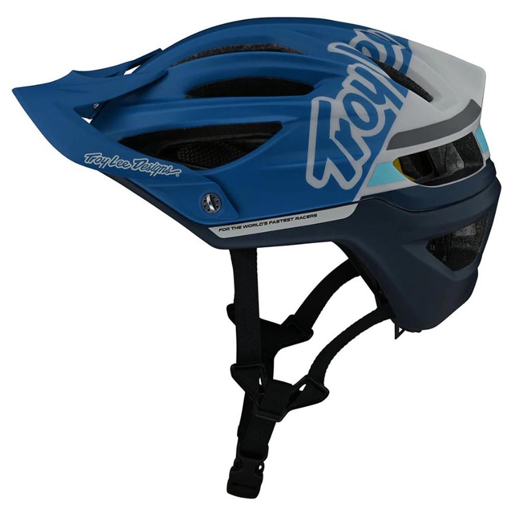 Troy Lee Designs A2 Helmet w/MIPS Silhouette Blue SILHOUETTE